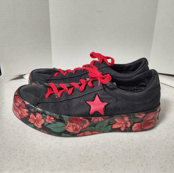 Converse One Star Platform Sneakers, 9.  Rare Find. ( SAVE $240 today!! ) FINAL. - Picture 6 of 6